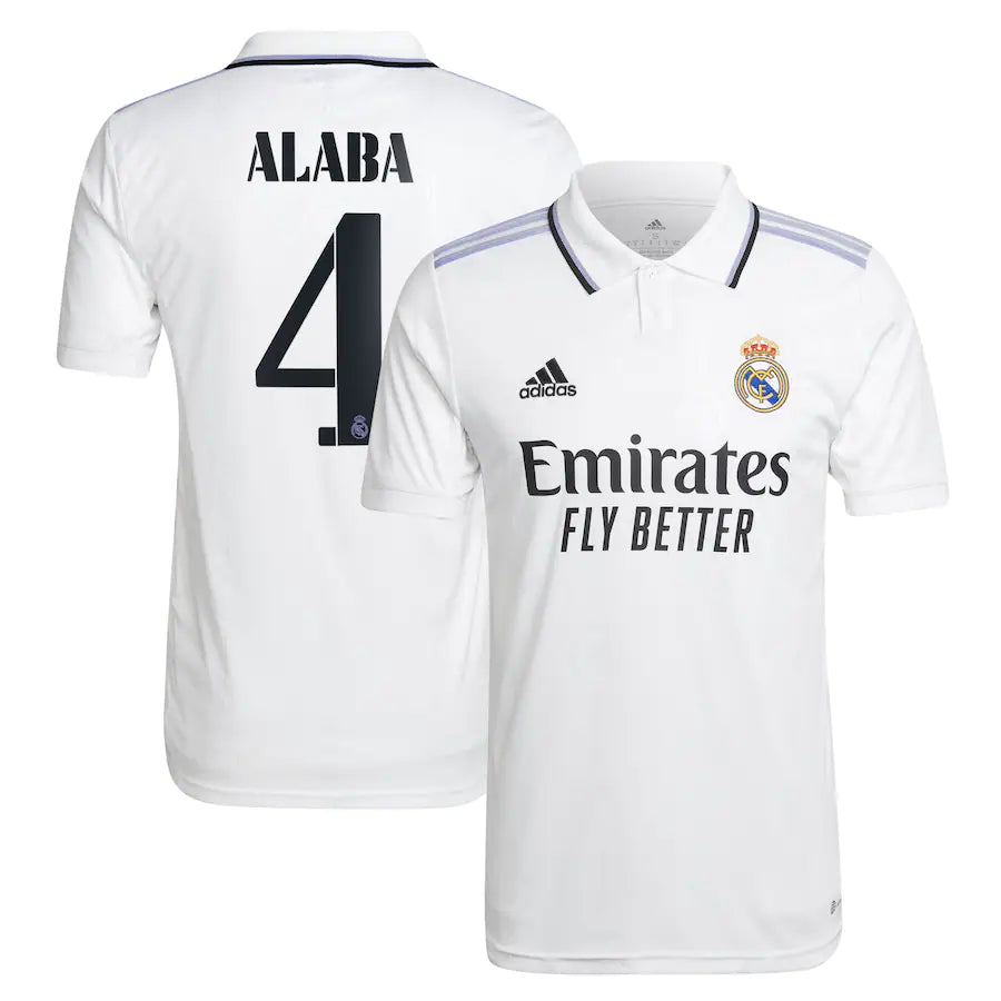 David Alaba Real Madrid 4 Jersey