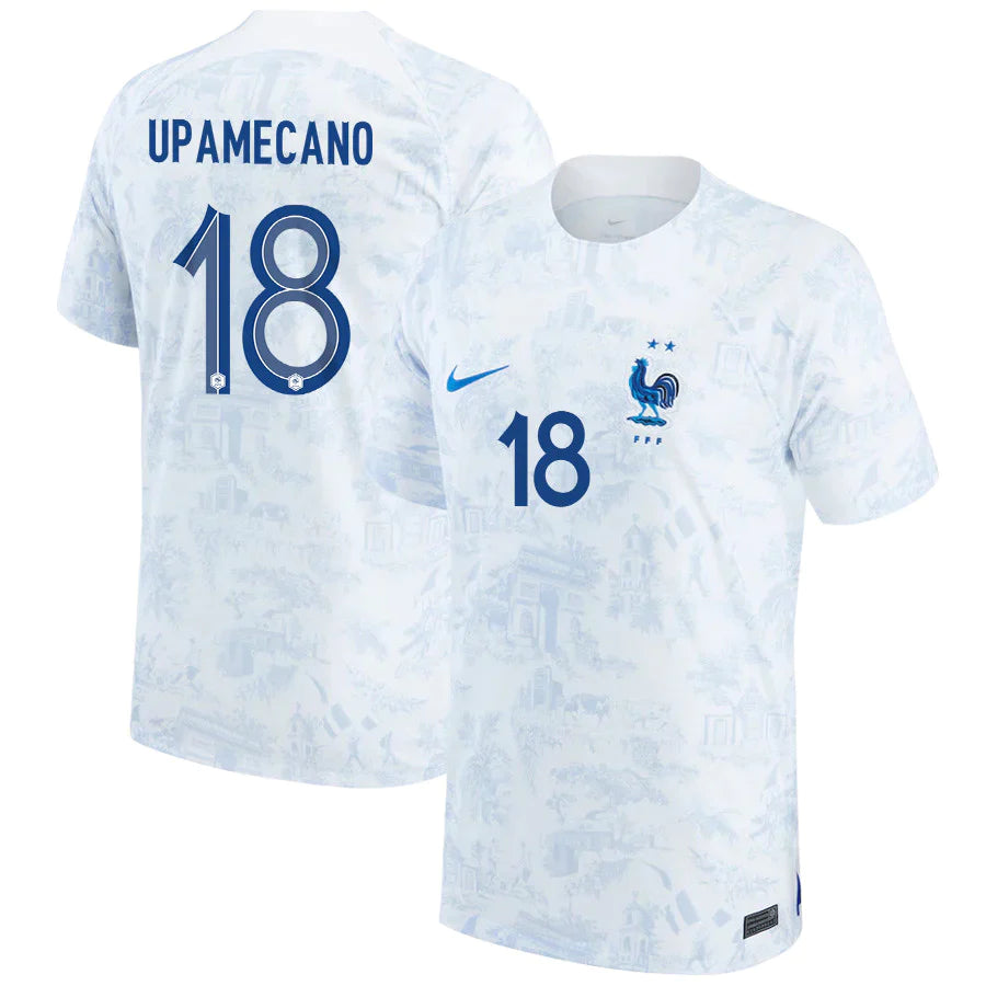 Dayot Upamecano France 18 FIFA World Cup Jersey