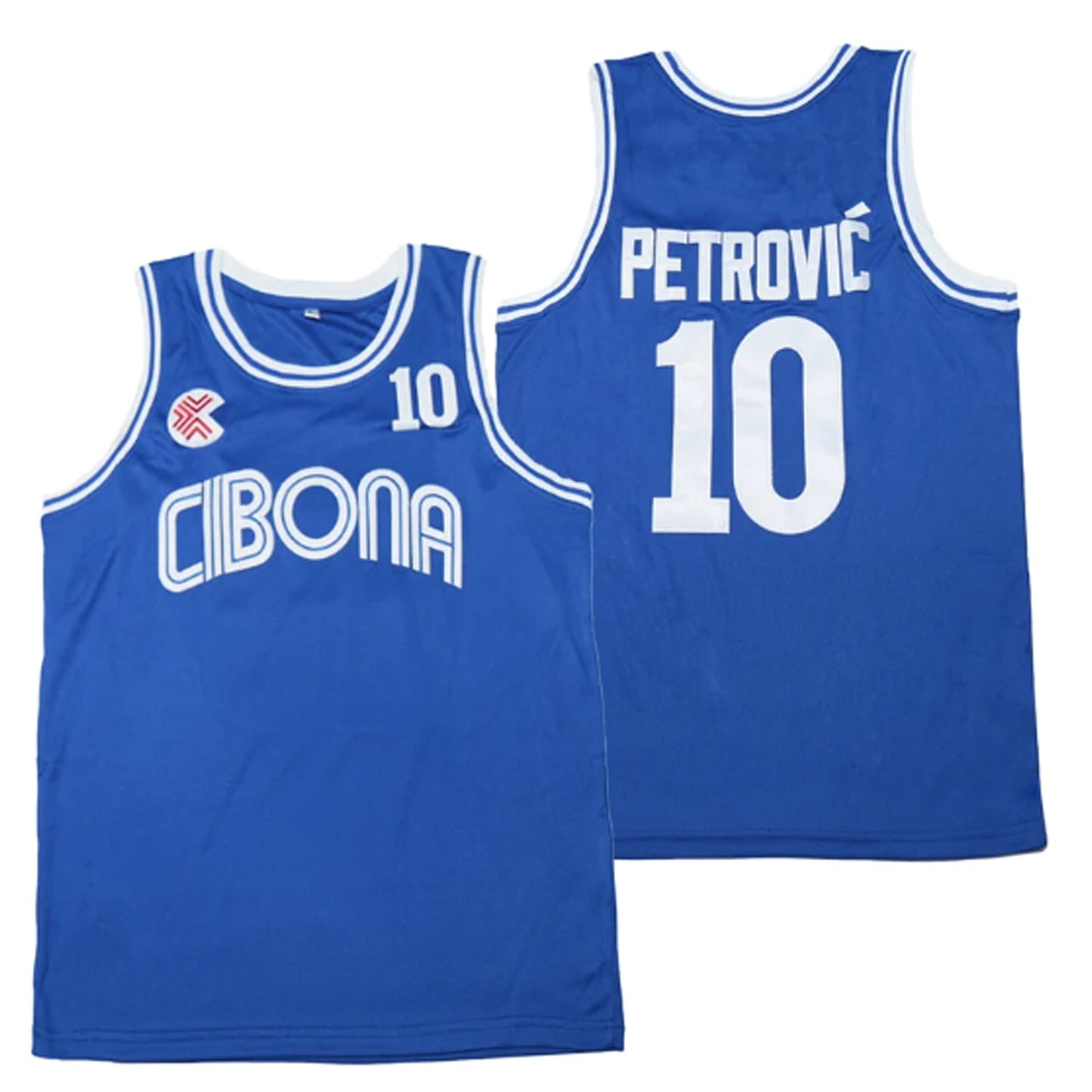 Drazen Petrovic Croatia Cibona 10 Jersey