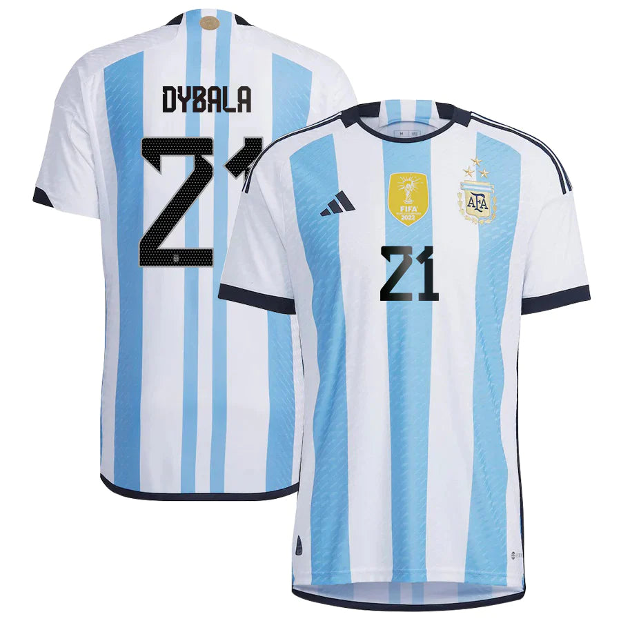 Paulo Dybala Argentina 21 FIFA World Cup Jersey