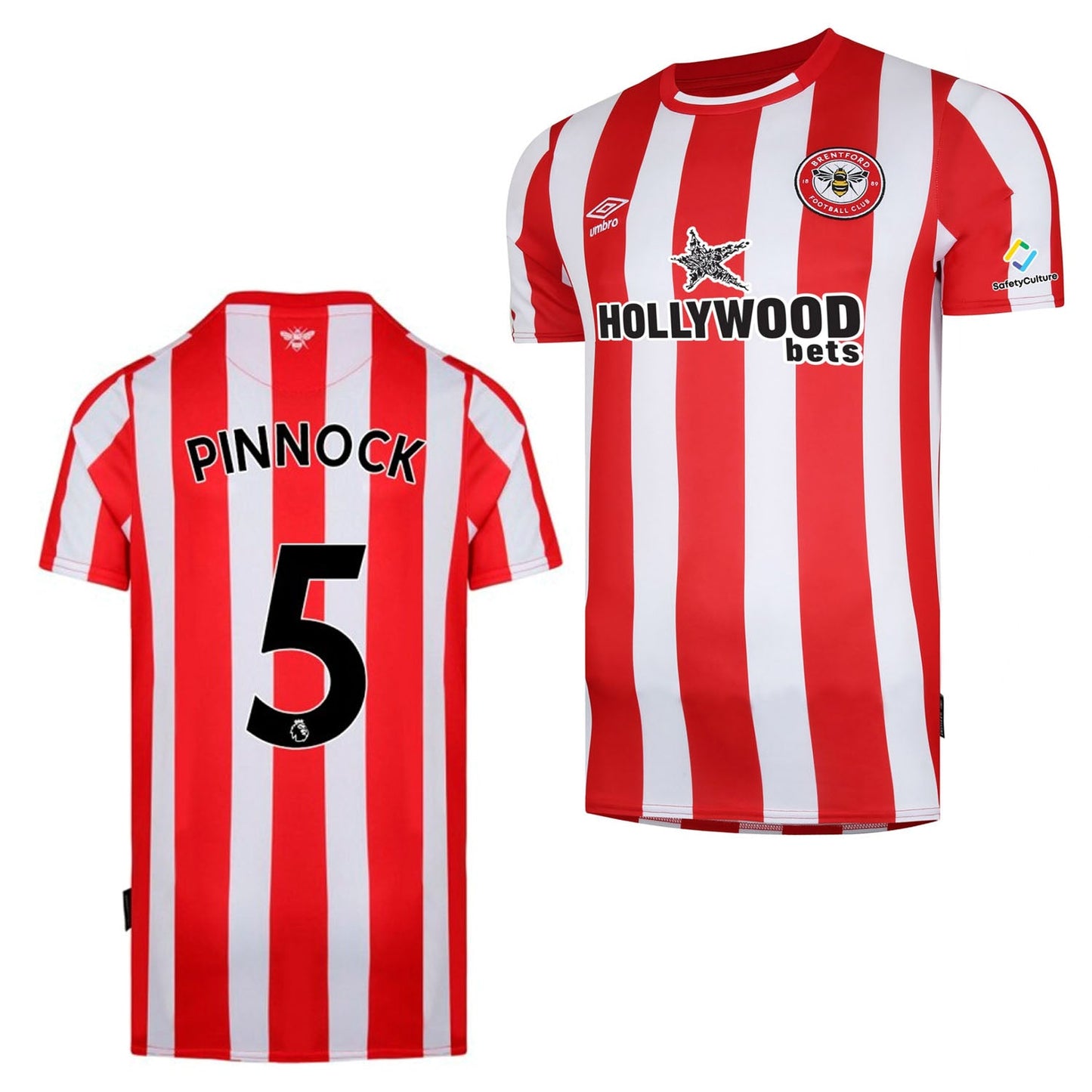 Ethan Pinnock Brentford 5 Jersey