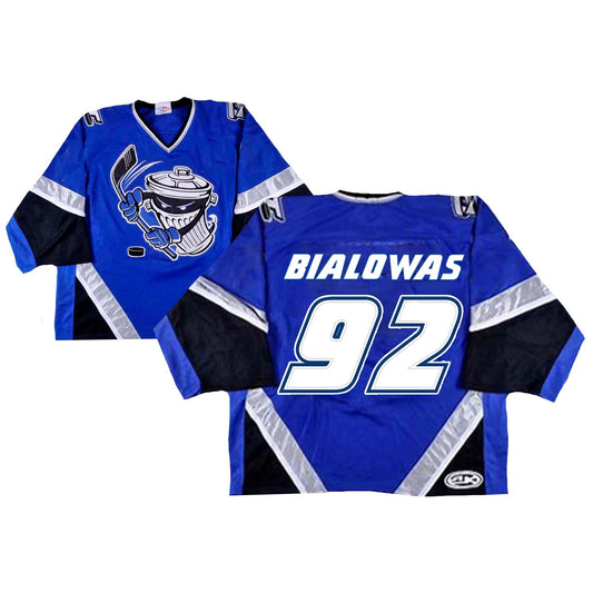 Frank Bialowas Danbury Trashers 92 Jersey