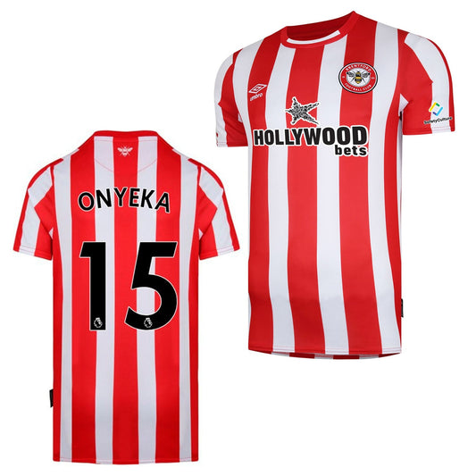 Frank Onyeka Brentford 15 Jersey