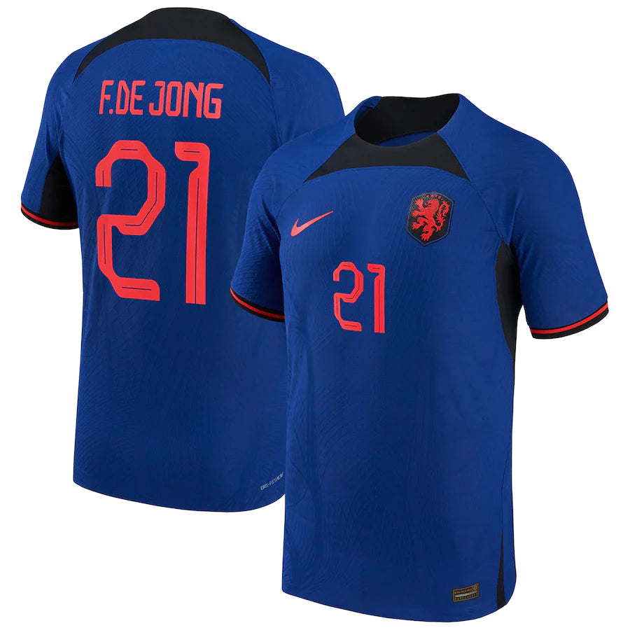 Frenkie de Jong Netherlands 21 FIFA World Cup Jersey