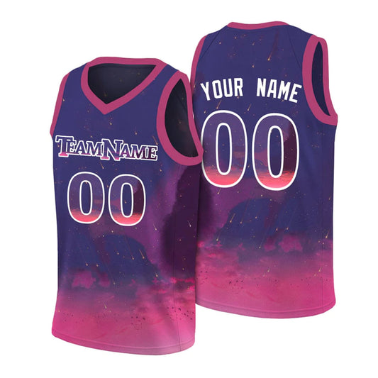 Galaxy Custom Basketball Jersey