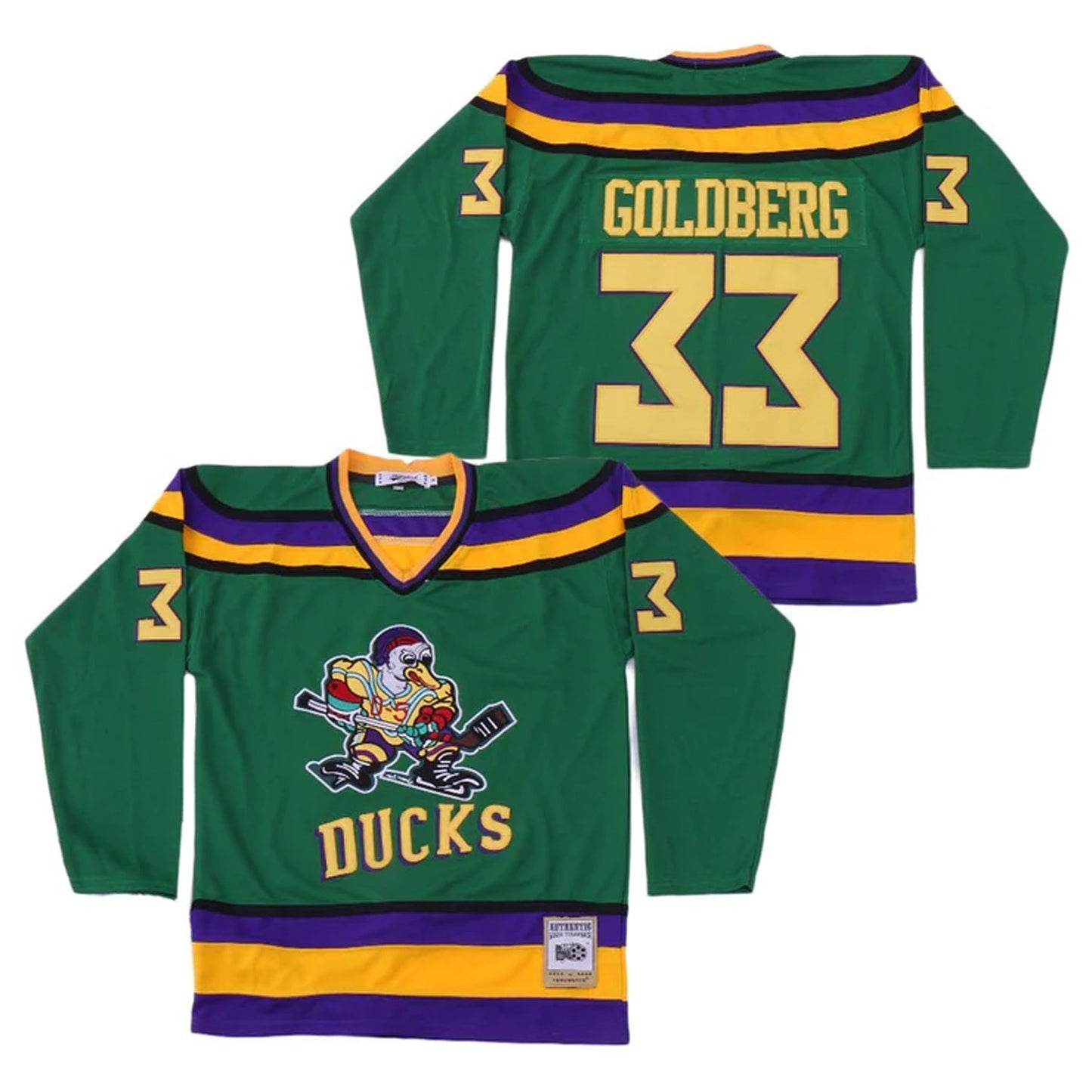 Greg Goldberg #33 Mighty Ducks Jersey