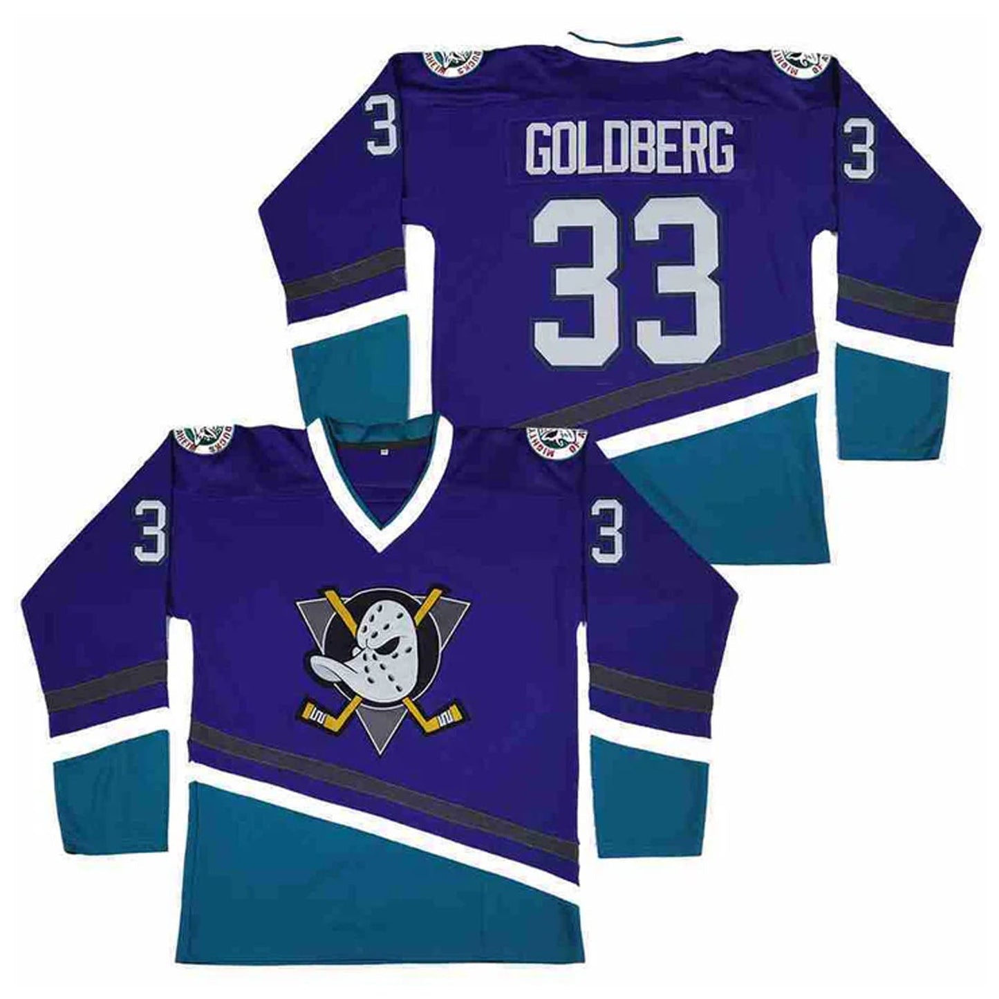 Greg Goldberg #33 Mighty Ducks Jersey