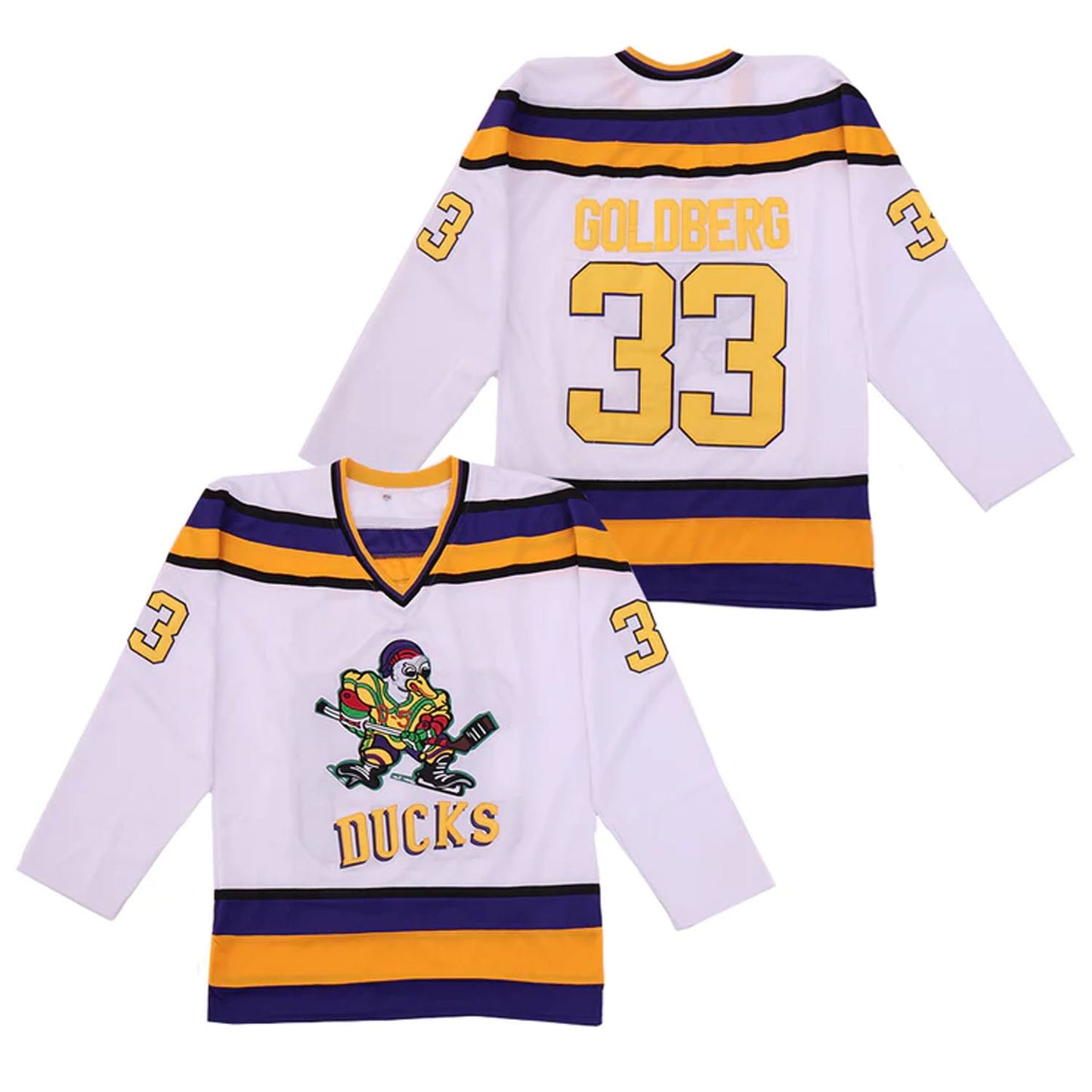 Greg Goldberg #33 Mighty Ducks Jersey