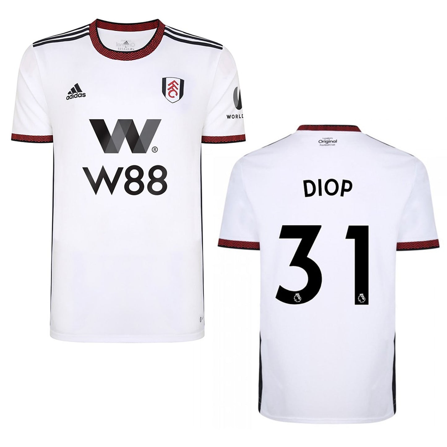 Issa Diop Fulham 31 Jersey