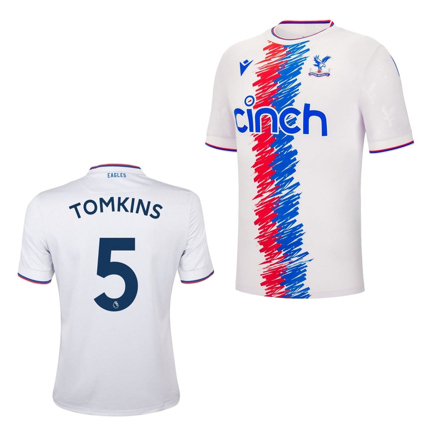 James Tomkins 5 Crystal Palace Jersey