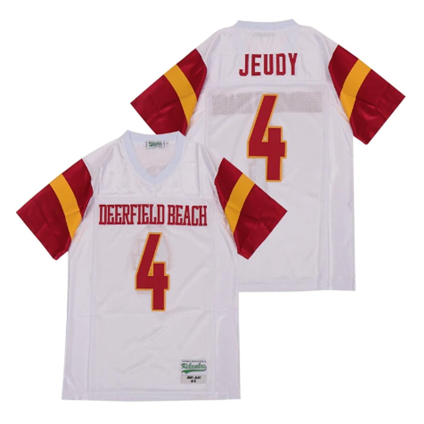 Jerry Jeudy Deerfield Beach High School Football 4 Jersey