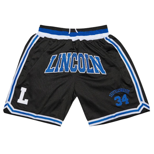 Jesus Shuttlesworth Lincoln Basketball Shorts