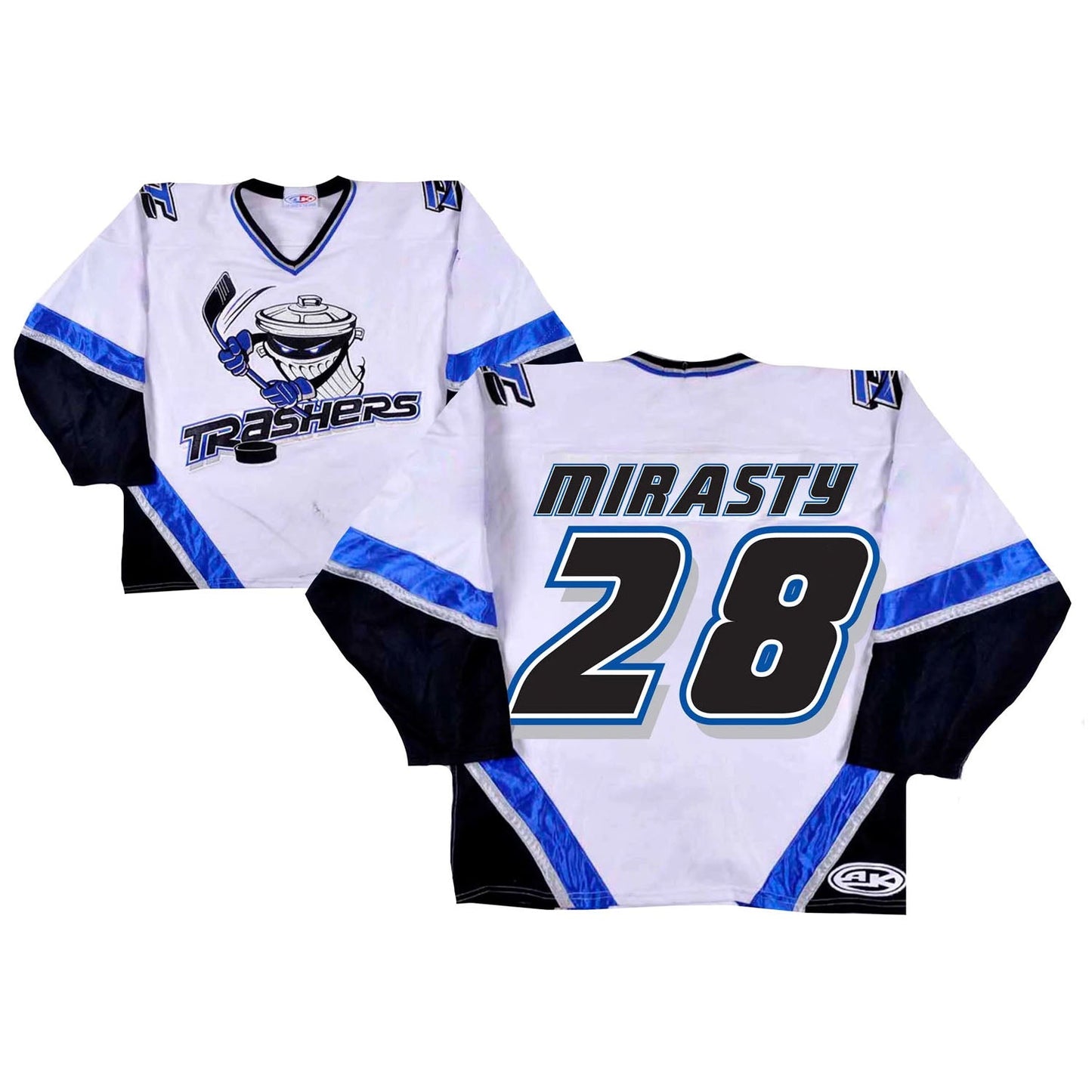 Jon Mirasty Danbury Trashers 28 Jersey