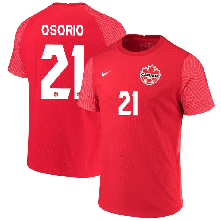 Jonathan Osorio Canada 21 FIFA World Cup Jersey