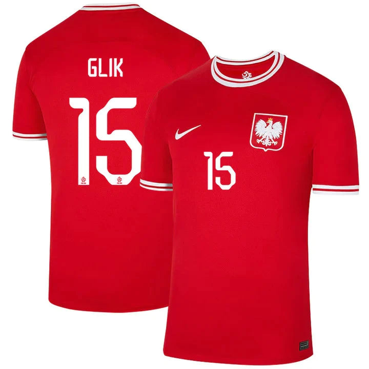 Kamil Glik Poland 15 FIFA World Cup Jersey