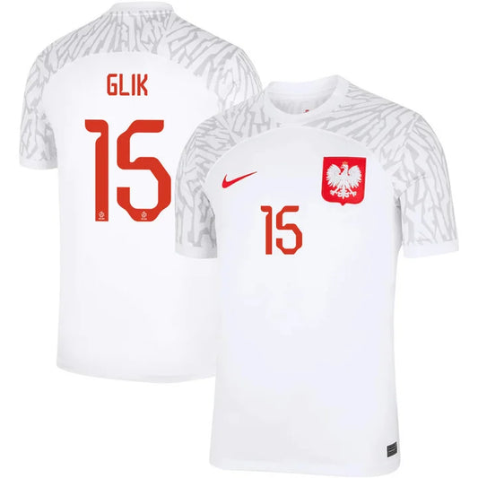 Kamil Glik Poland 15 FIFA World Cup Jersey