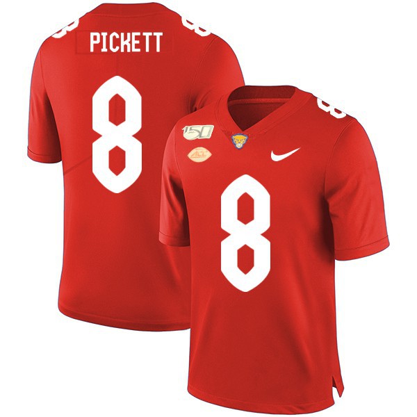 NCAAF Kenny Pickett Pittsburgh Panthers 8 Jersey
