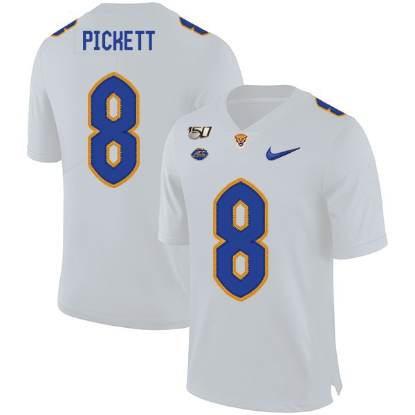 NCAAF Kenny Pickett Pittsburgh Panthers 8 Jersey