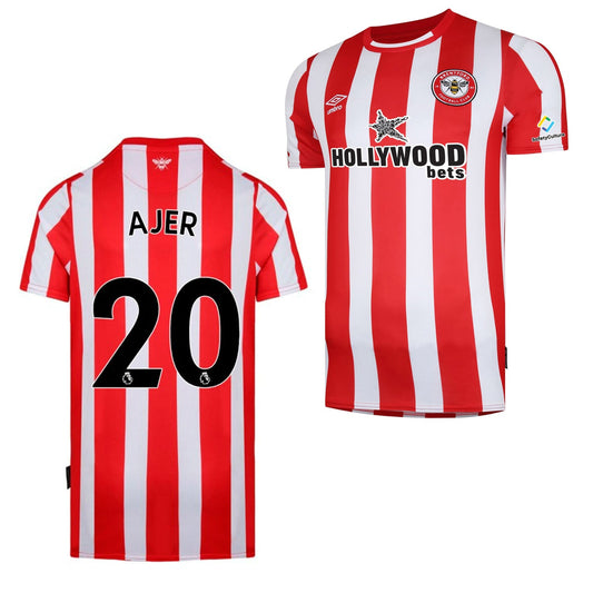 Kristoffer Ajer Brentford 20 Jersey