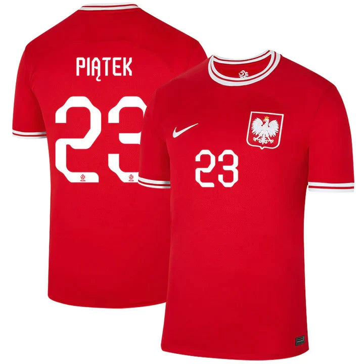 Krzysztof Piątek Poland 23 FIFA World Cup Jersey