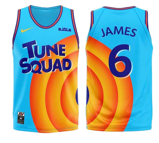 Lebron James Space Jam Tune Squad 6 Jersey