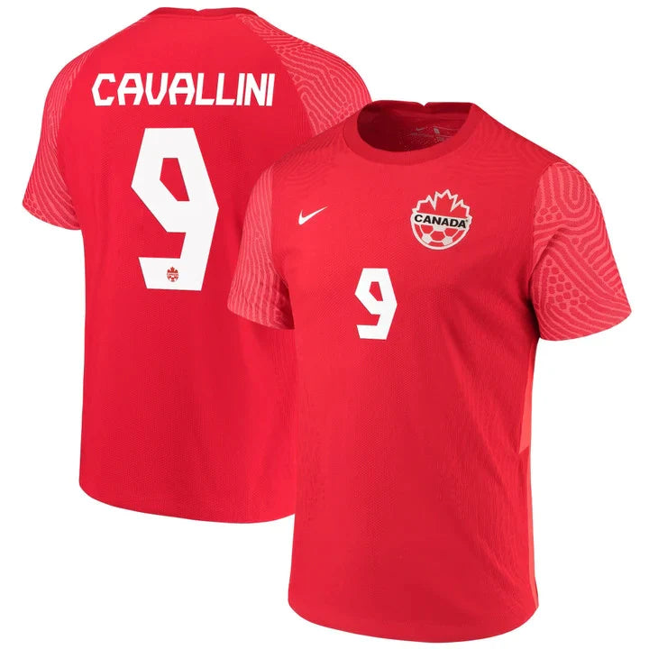 Lucas Cavallini Canada 9 FIFA World Cup Jersey