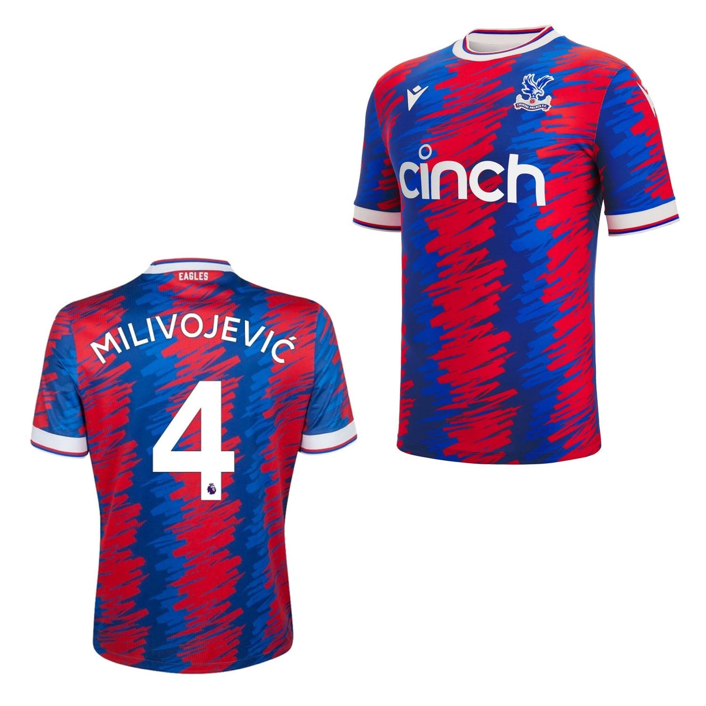 Luka Milivojevic 4 Crystal Palace Jersey