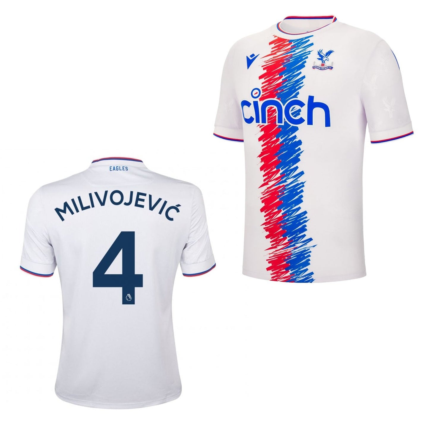 Luka Milivojevic 4 Crystal Palace Jersey