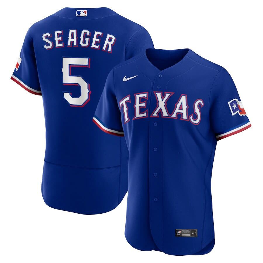 MLB Corey Seager Texas Rangers 5 Jersey