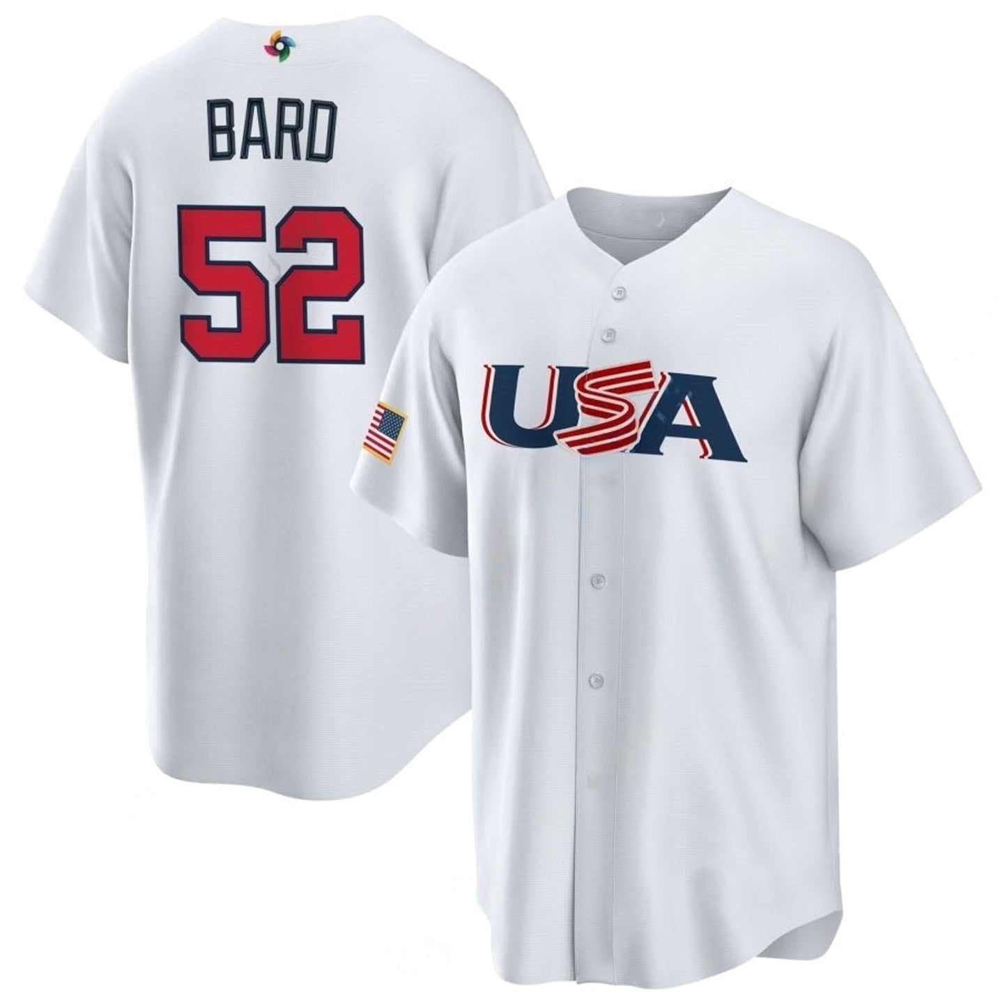 MLB Daniel Bard USA 52 Jersey