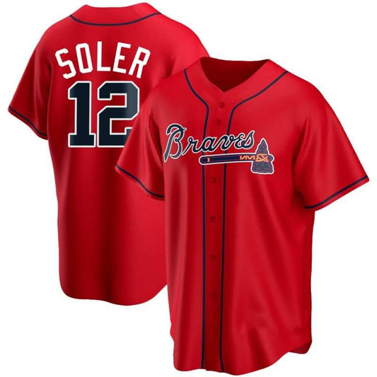MLB Jorge Soler Atlanta Braves 12 Jersey