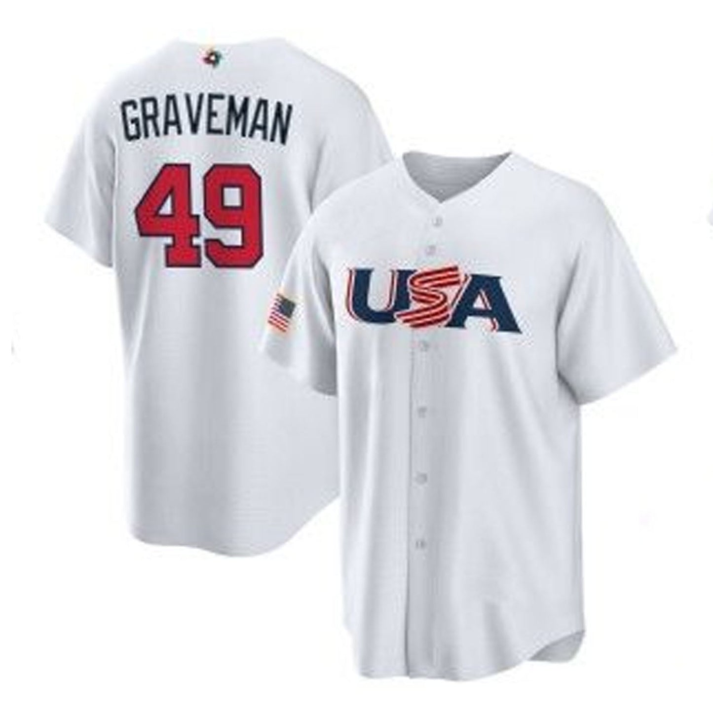 MLB Kendall Graveman USA 49 Jersey