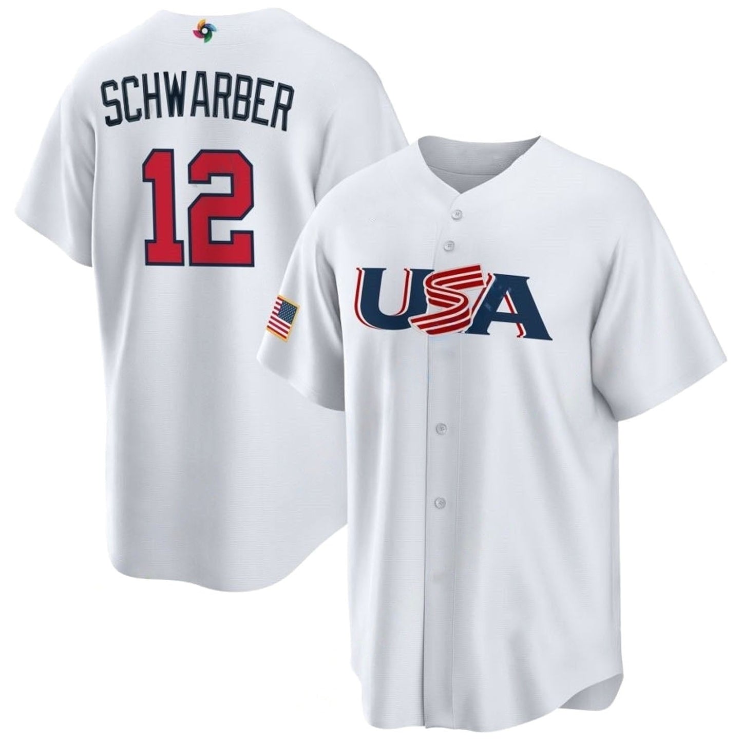 MLB Kyle Schwarber USA 12 Jersey