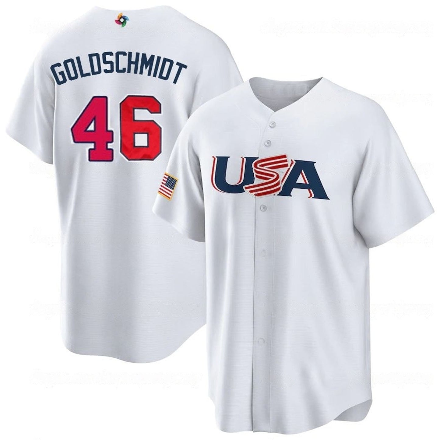 MLB Paul Goldschmidt USA 46 Jersey