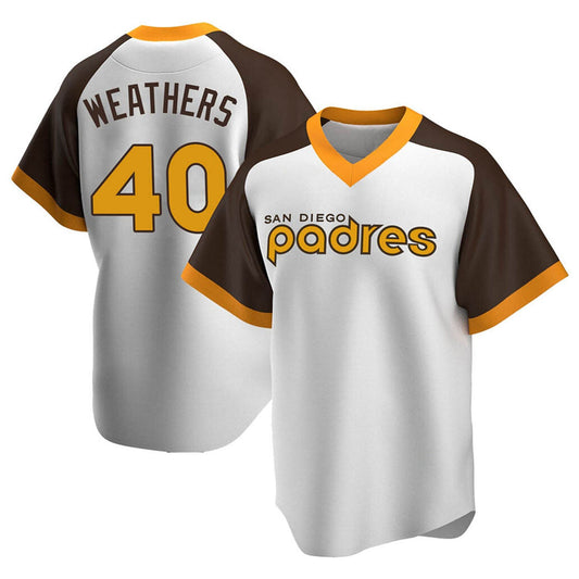 MLB Ryan Weathers San Diego Padres 40 Jersey