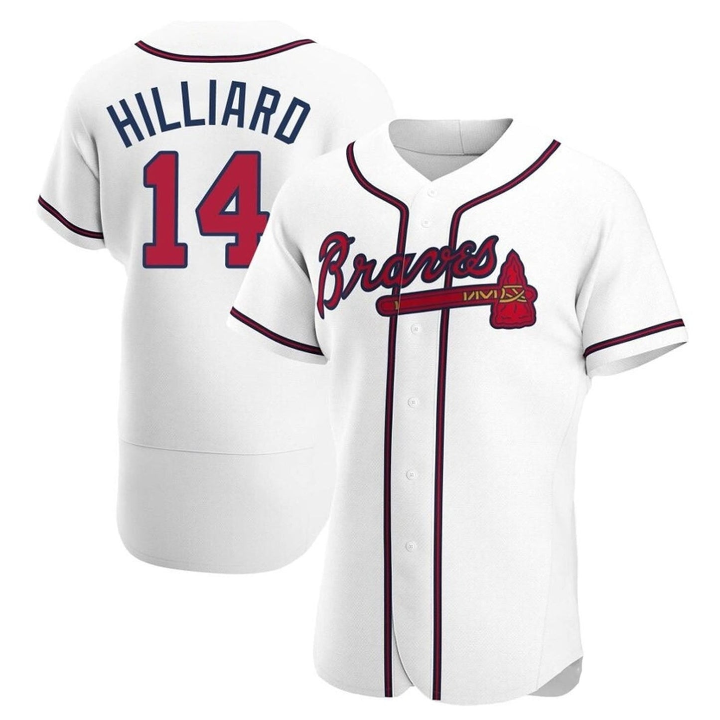 MLB Sam Hilliard Atlanta Braves 14 Jersey