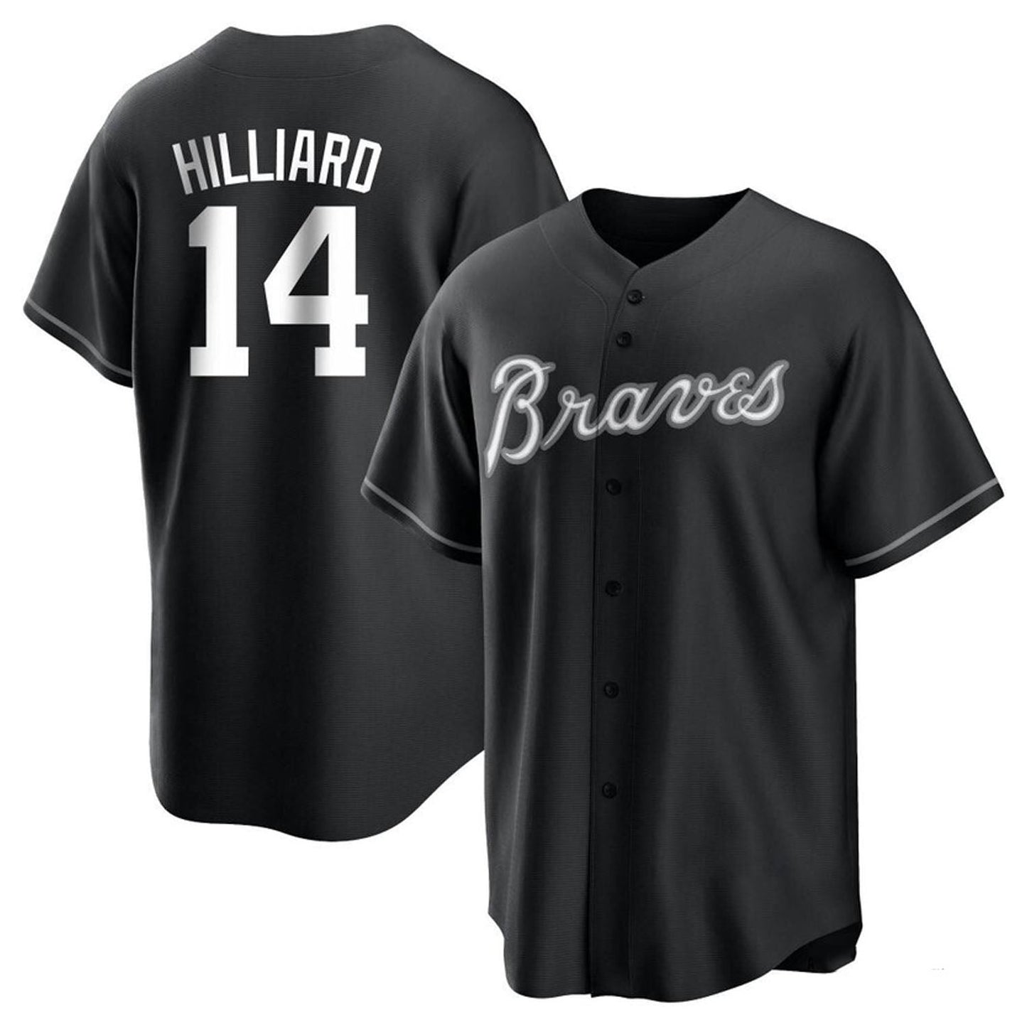 MLB Sam Hilliard Atlanta Braves 14 Jersey