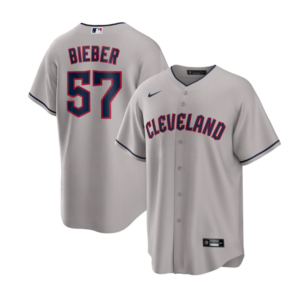 MLB Shane Bieber Cleveland Guardians 57 Jersey