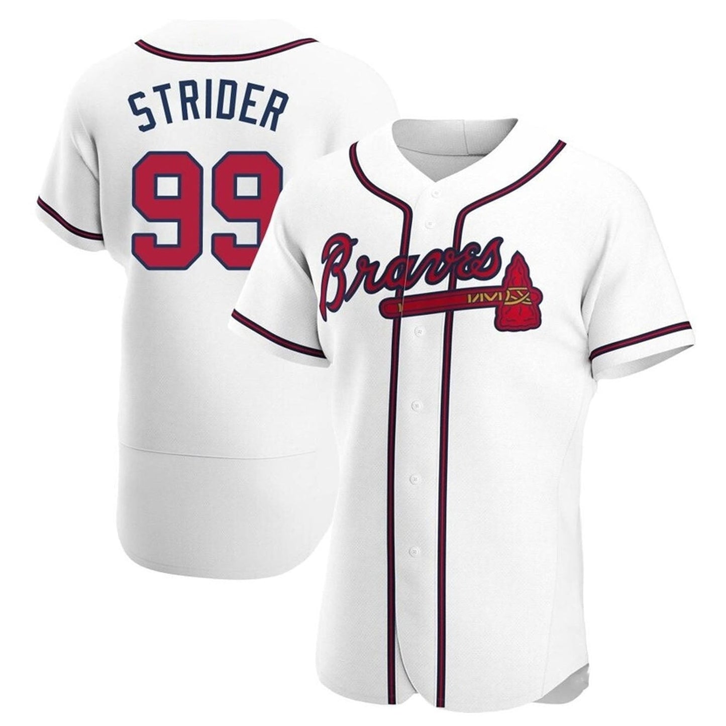 MLB Spencer Strider Atlanta Braves 99 Jersey