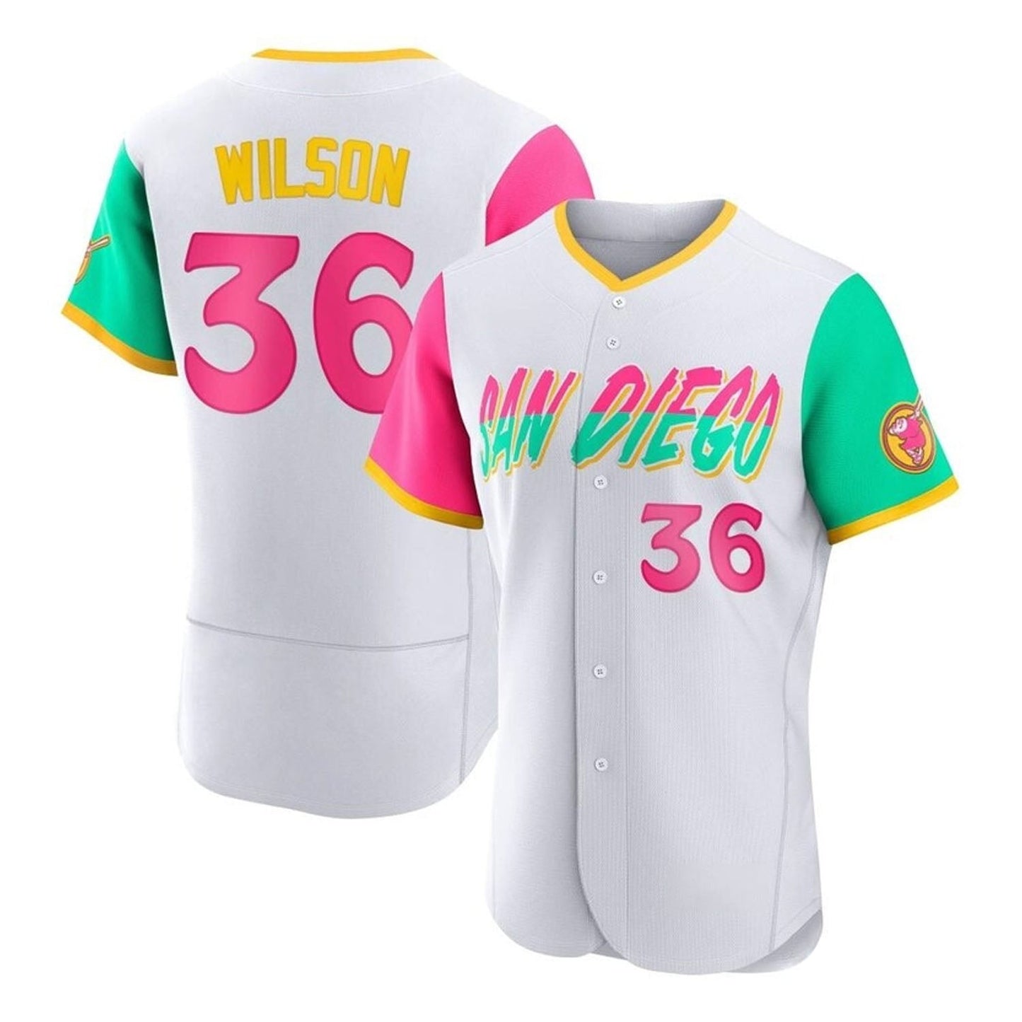 MLB Steven Wilson San Diego Padres 36 Jersey