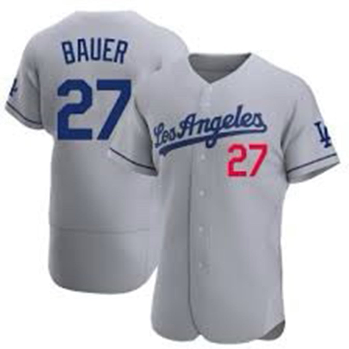 MLB Trevor Bauer Los Angeles 27 Jersey