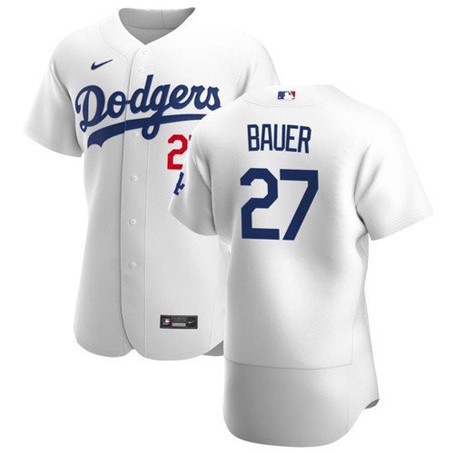 MLB Trevor Bauer Los Angeles 27 Jersey