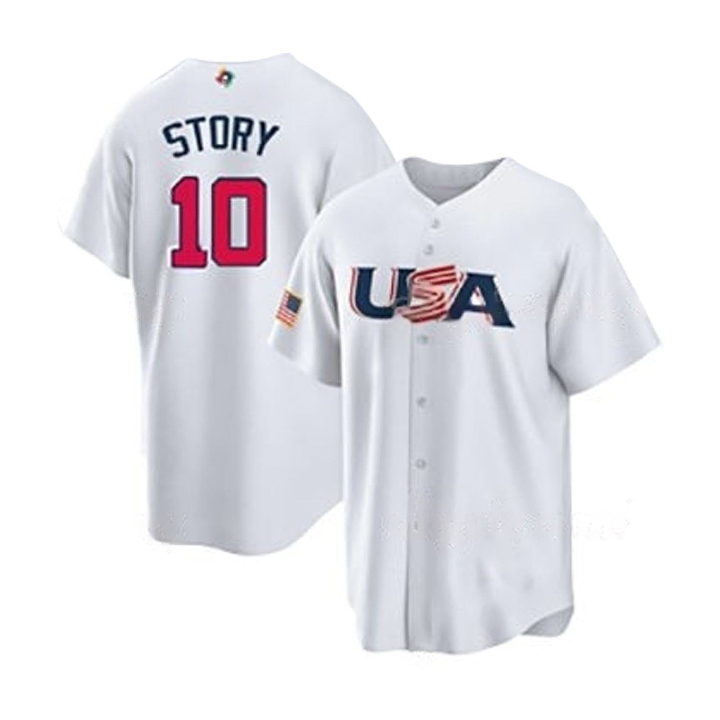 MLB Trevor Story USA 10 Jersey