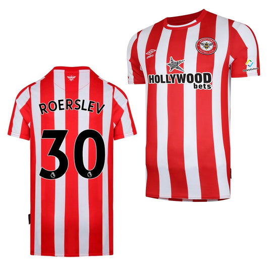 Mads Roerslev Brentford 30 Jersey