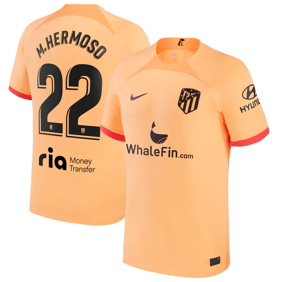 Mario Hermoso Atletico Madrid 22 Jersey