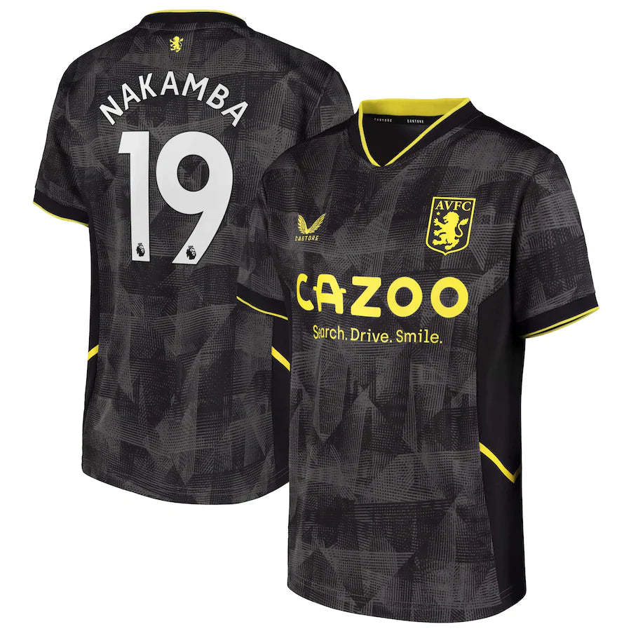 Marvelous Nakamba Aston Villa 19 Jersey