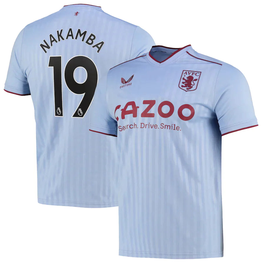 Marvelous Nakamba Aston Villa 19 Jersey