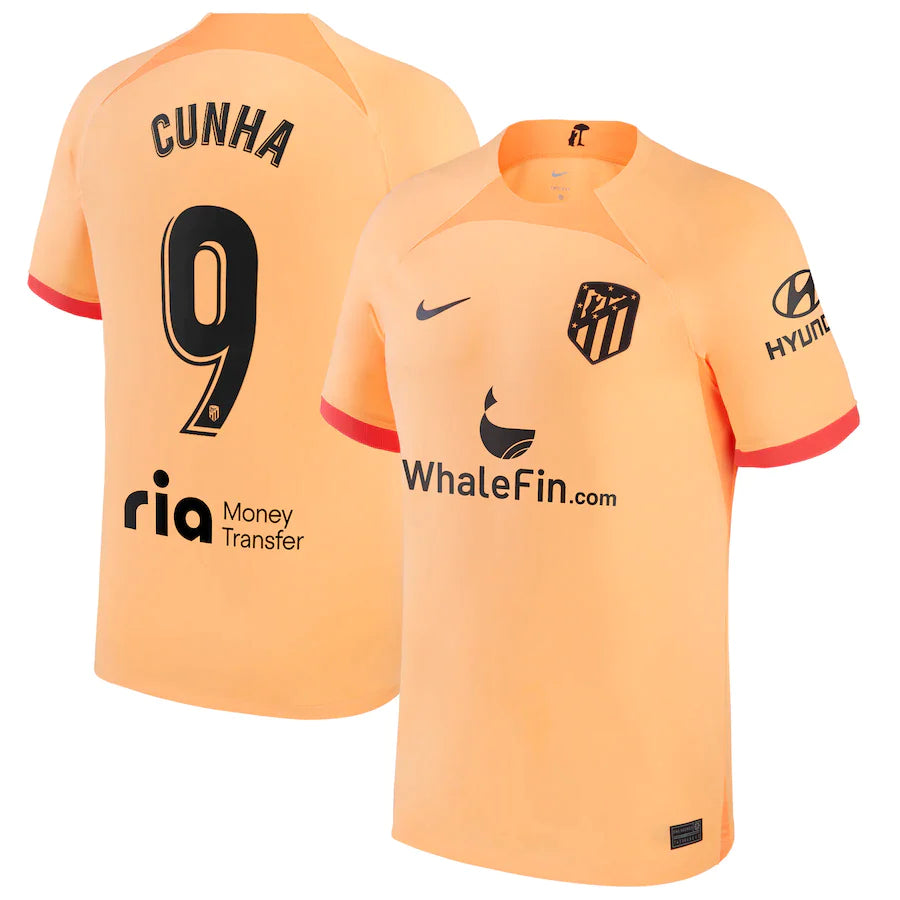 Matheus Cunha Atletico Madrid 9 Jersey