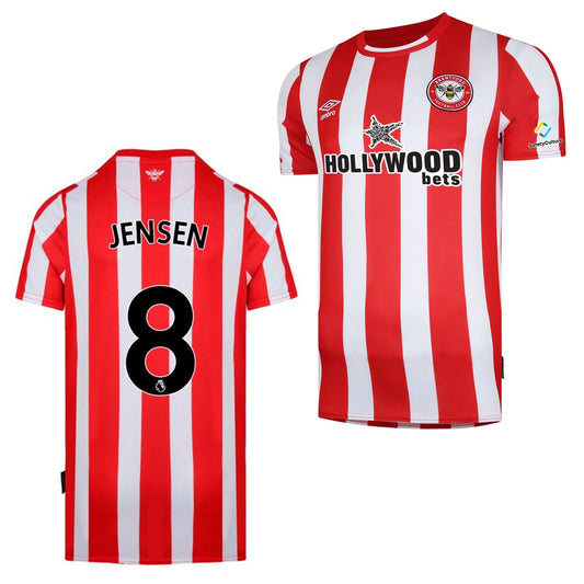 Mathias Jensen Brentford 8 Jersey