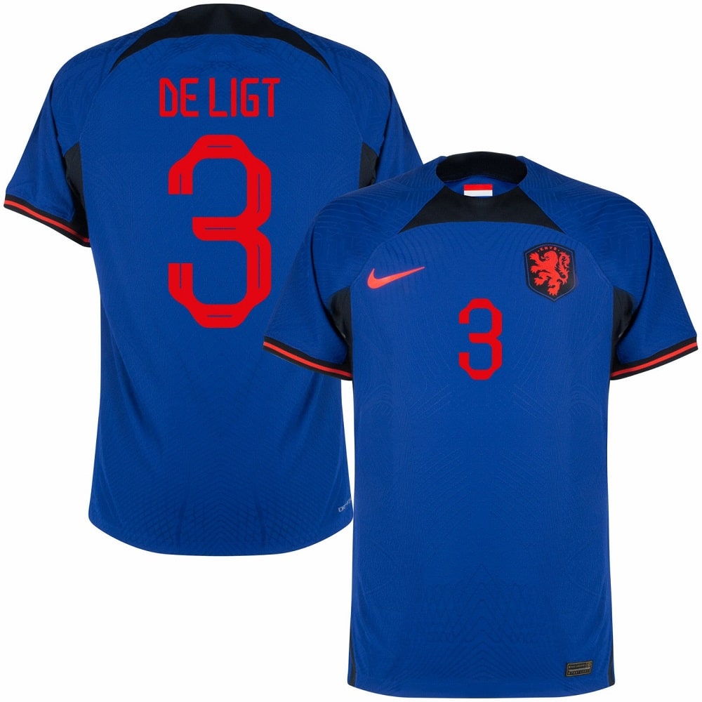 Matthijs de Ligt Netherlands 3 FIFA World Cup Jersey